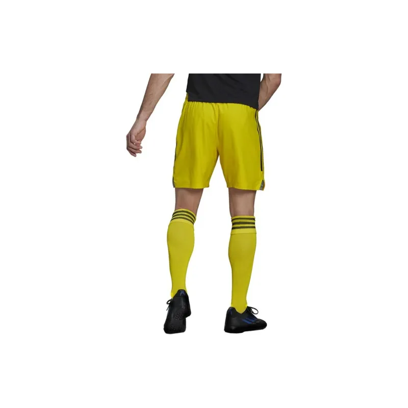 Adidas DAY CONDIVO 22 MATCH DAY SHORTS Soccer Bottoms Men's Yellow-4