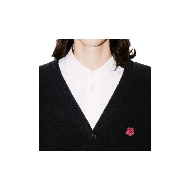 KENZO Boke Flower Embroidered Cardigan-5