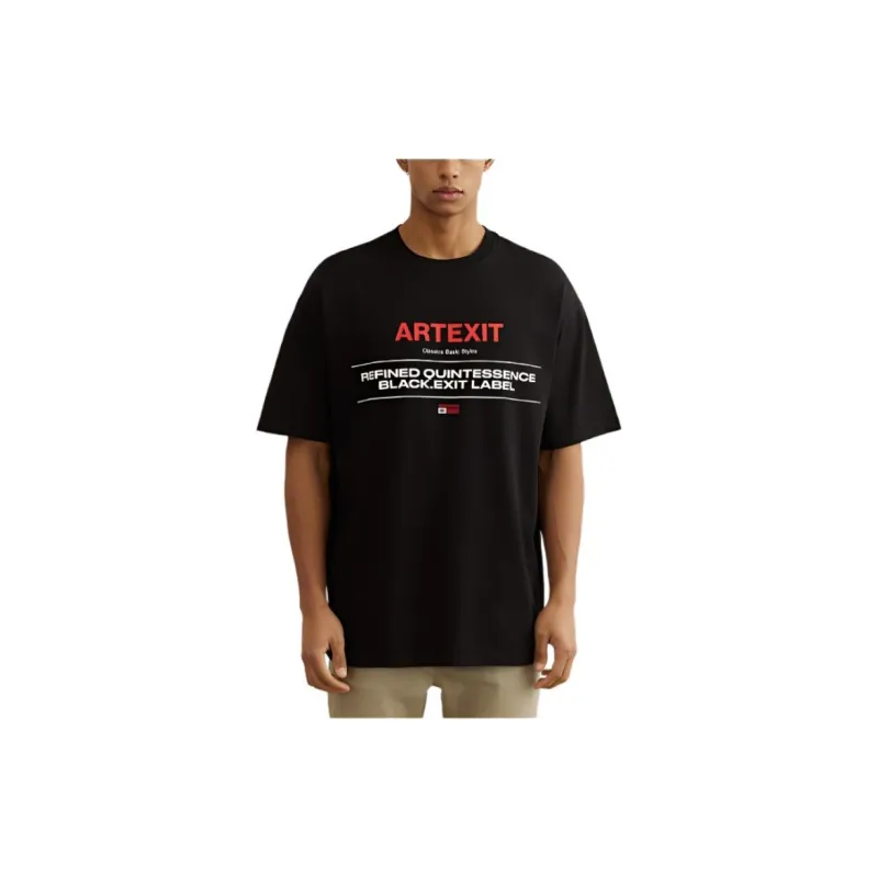 BLACK OF EXIT T Shirts Unisex-3