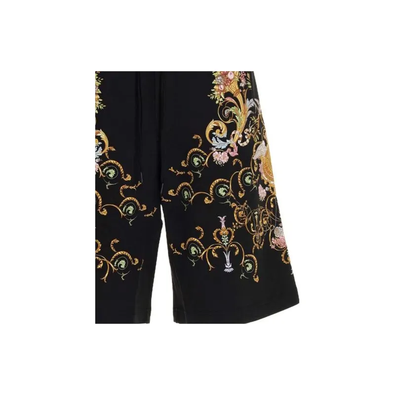 VERSACE SS23 Casual Shorts Men's Black-5