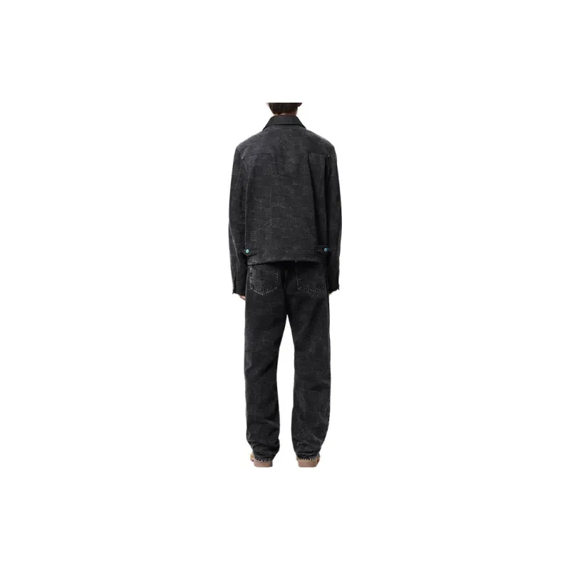 LOUIS VUITTON Damier Workwear Cotton Blouson-2