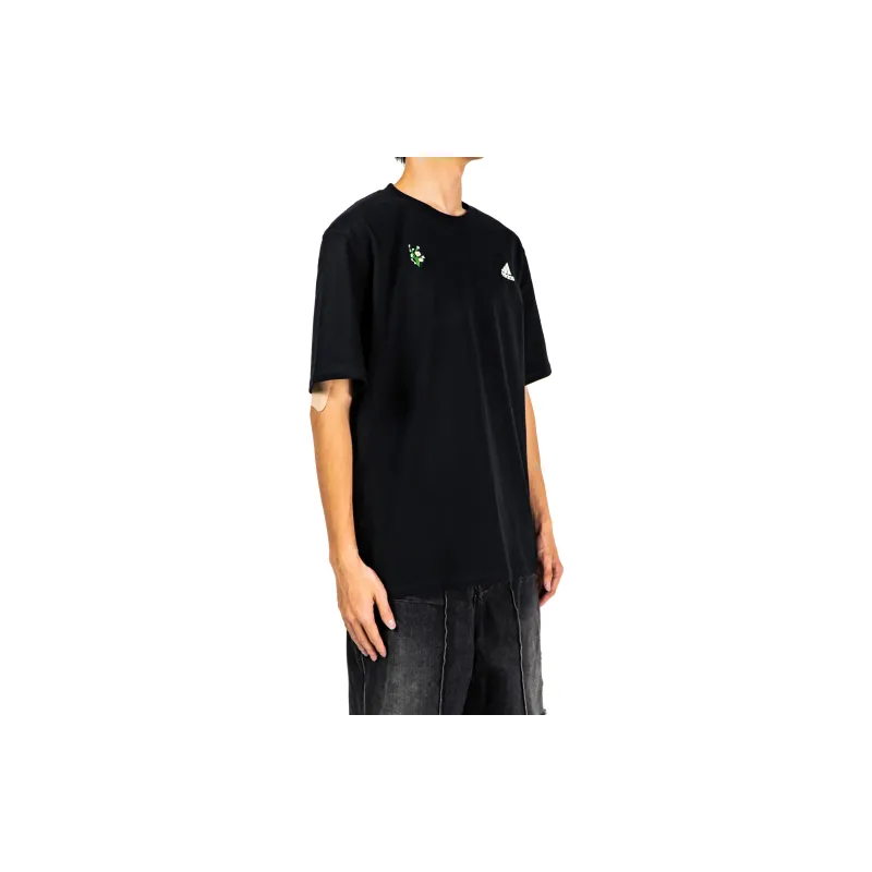 Adidas T Shirts Black-5