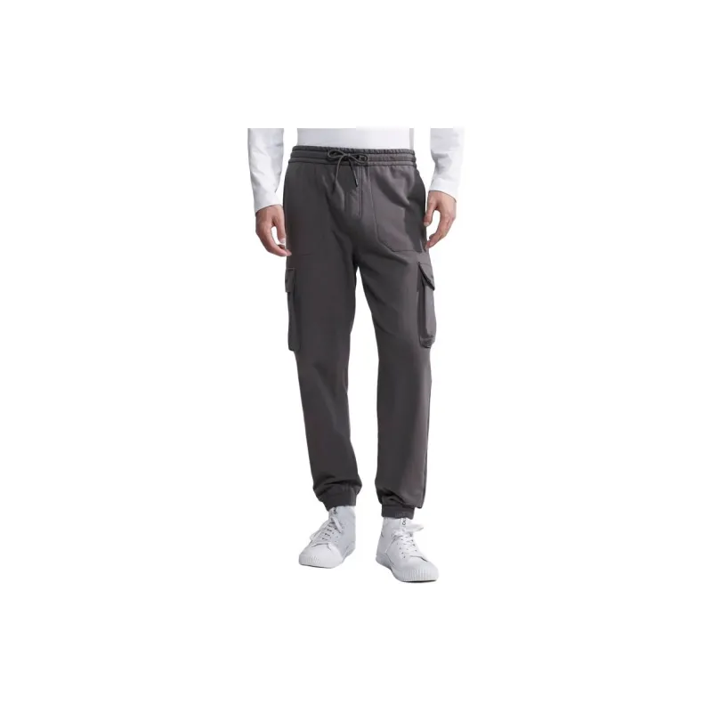 CALVIN KLEIN Casual Pants Men's Graphite Gray-2