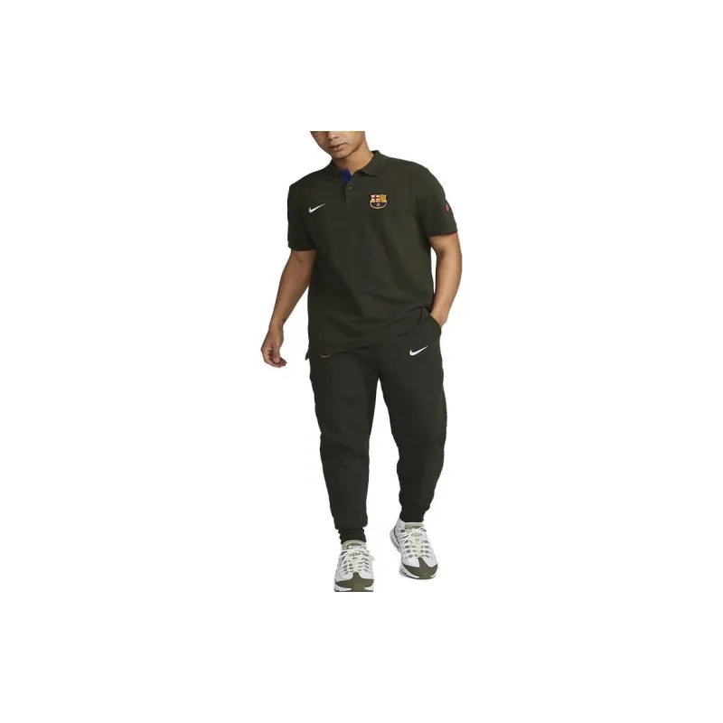 Nike Polo Shirts Men Red Top-2