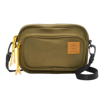 Timberland Nylon Camera Bag, Shoulder Bag, Crossbody Bag Regular Men's Khaki