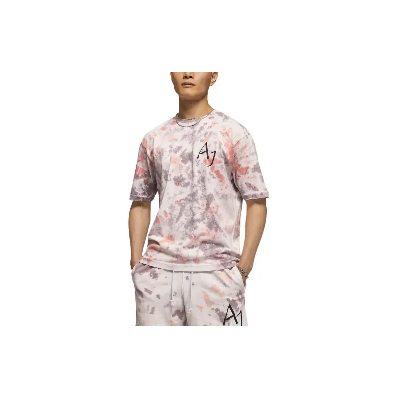 Jordan T Shirt Men's Plum Blossom Mist-2