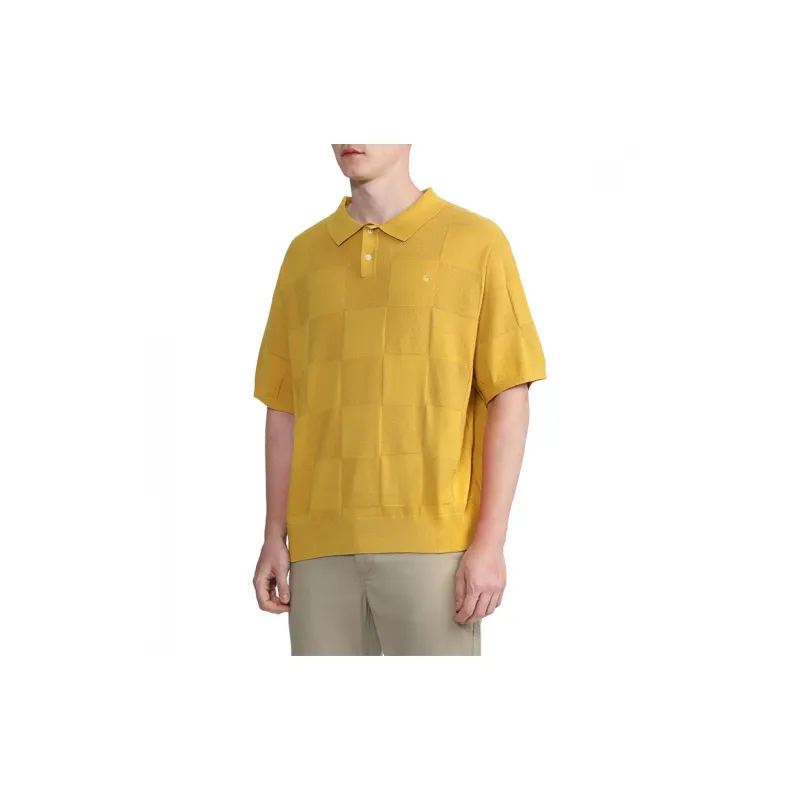 Carhartt WIP Polo Shirts Unisex Orange Yellow-3