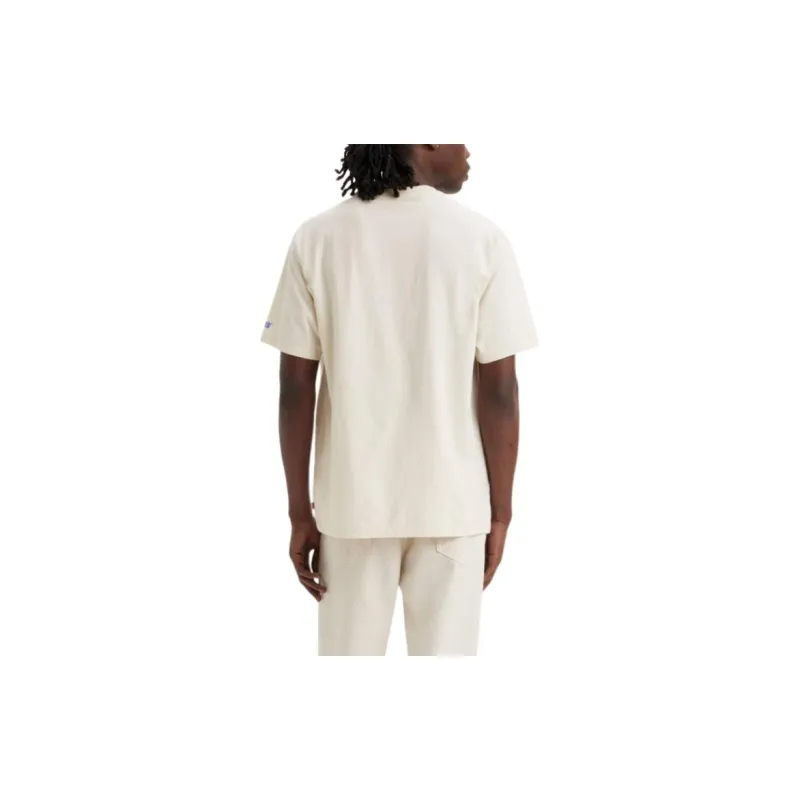 Levis T-Shirts Men White-3