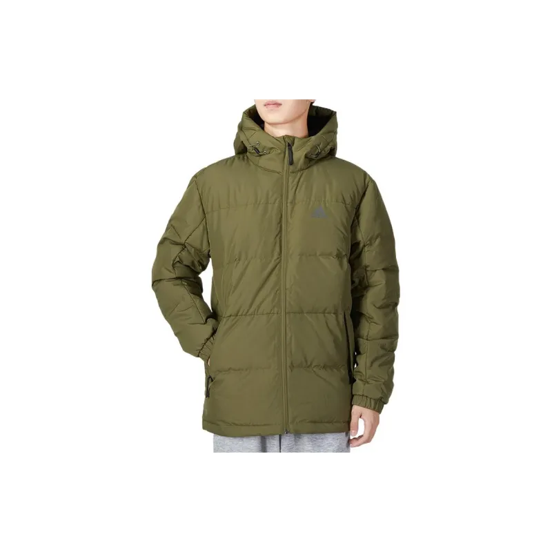 Adidas Down Jackets Men Army Green-1