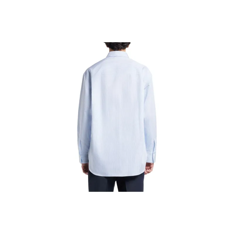 Ferragamo Striped Cotton Shirt-3