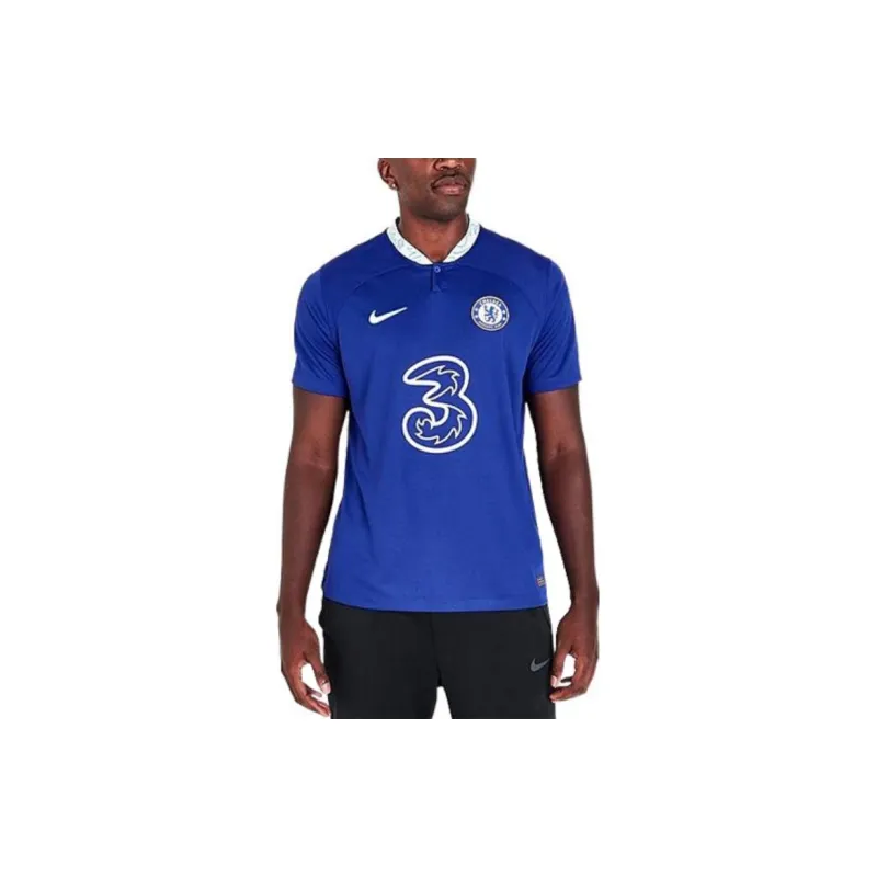 Nike Soccer Jerseys Men Blue-3