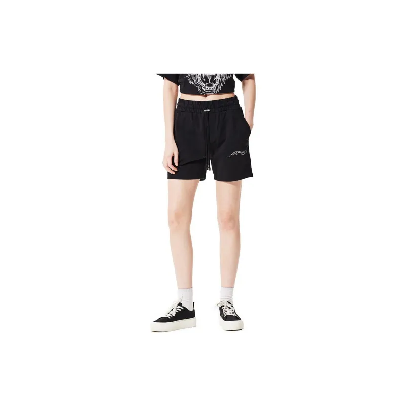 Ed Hardy SS24 Casual Shorts Unisex Black-2