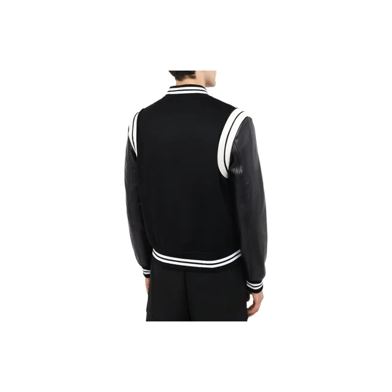 Valentino Jackets Coats Men's Black-2