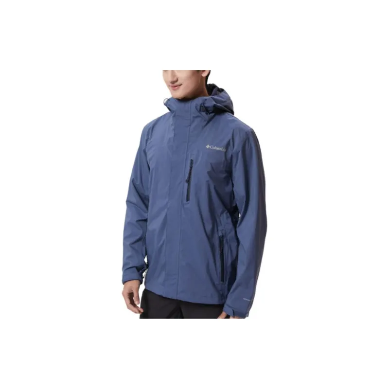 Columbia Jacket Men's Navy Blue-5