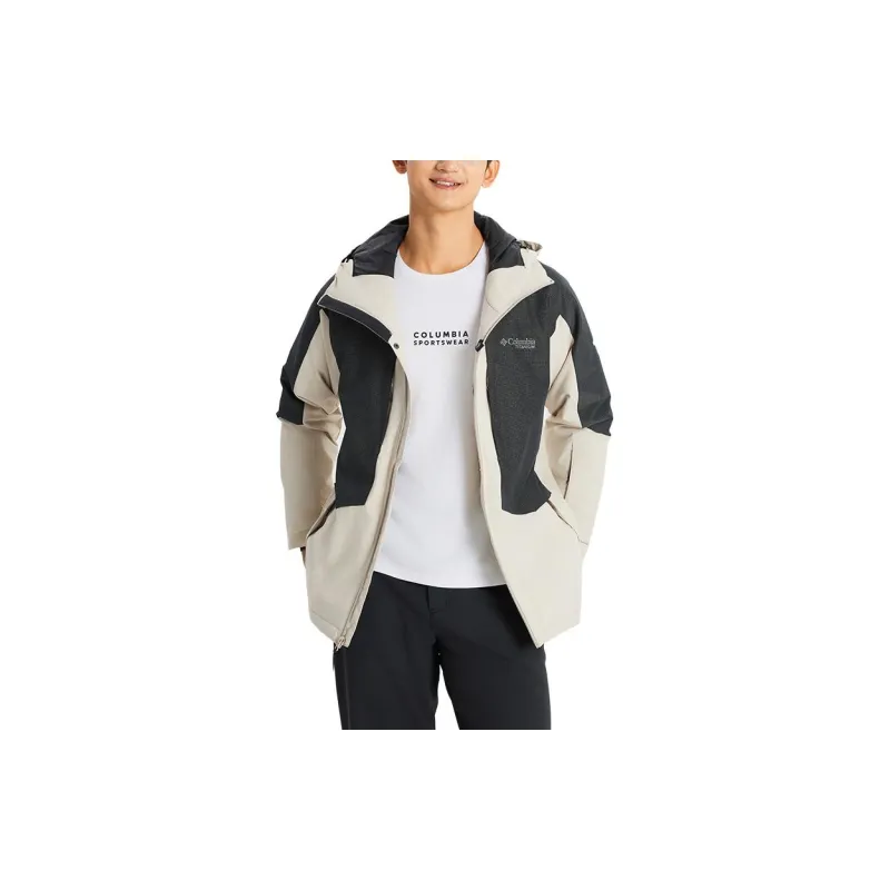 Columbia TITANIUM Ski Tops Men Ecru-3