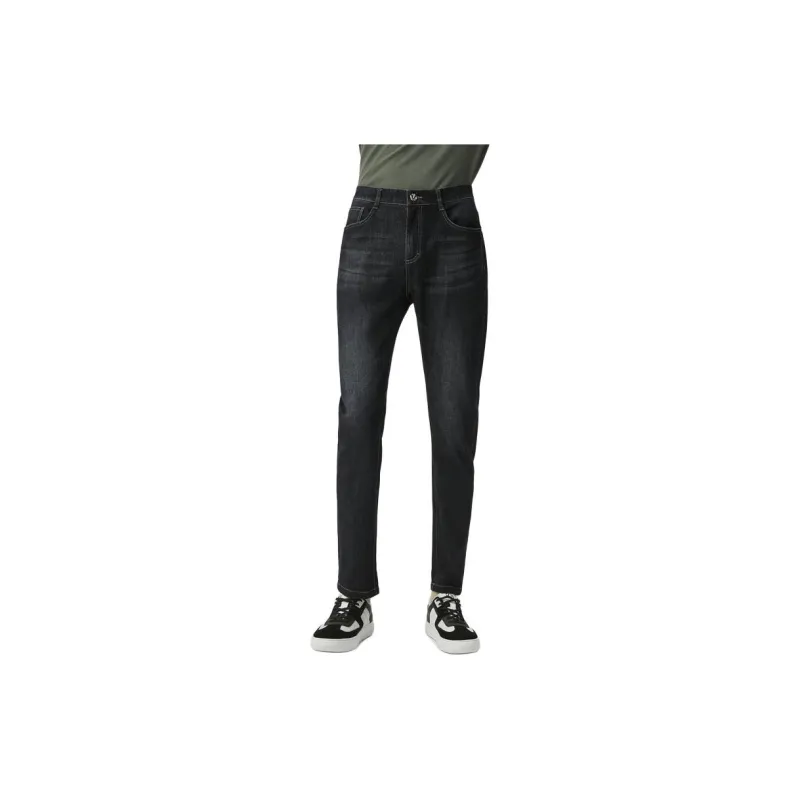 K BOXING Jeans Men's Black Gray-2