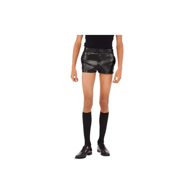 Ferragamo Casual Shorts Men Black-2