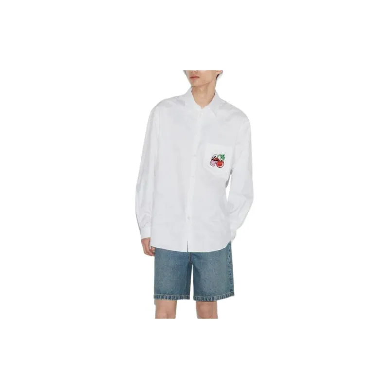 GUCCI Shirts Men White-1
