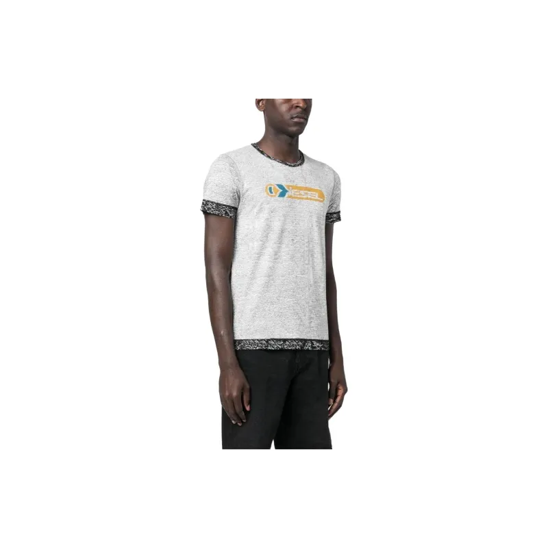 DIESEL T Shirts Men White-3