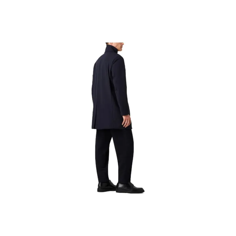 GIORGIO ARMANI Concealed Fastened Straight Hem Parka-1