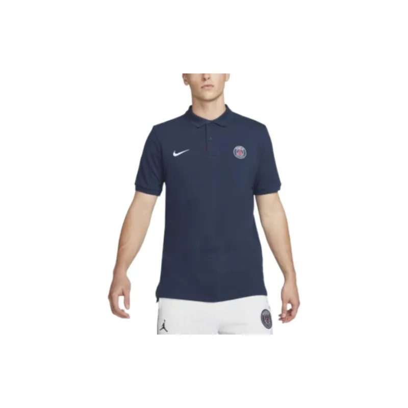 Nike Polo Shirts Men Dark Blue-1