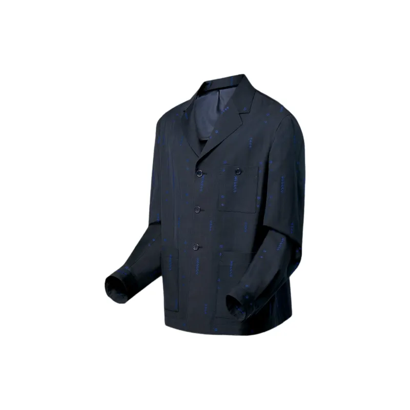 Lv Casual Tailored Wool Jacket-2