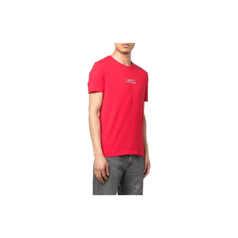 Tommy Hilfiger T Shirts Men Red-1