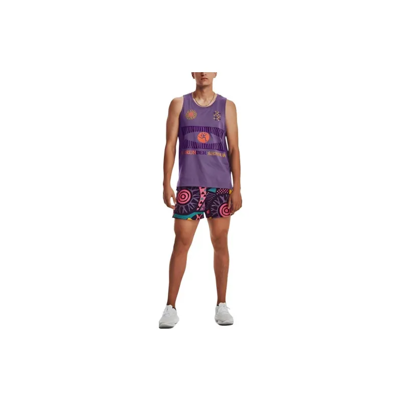 Under Armour Tank Tops Men's Purple-2