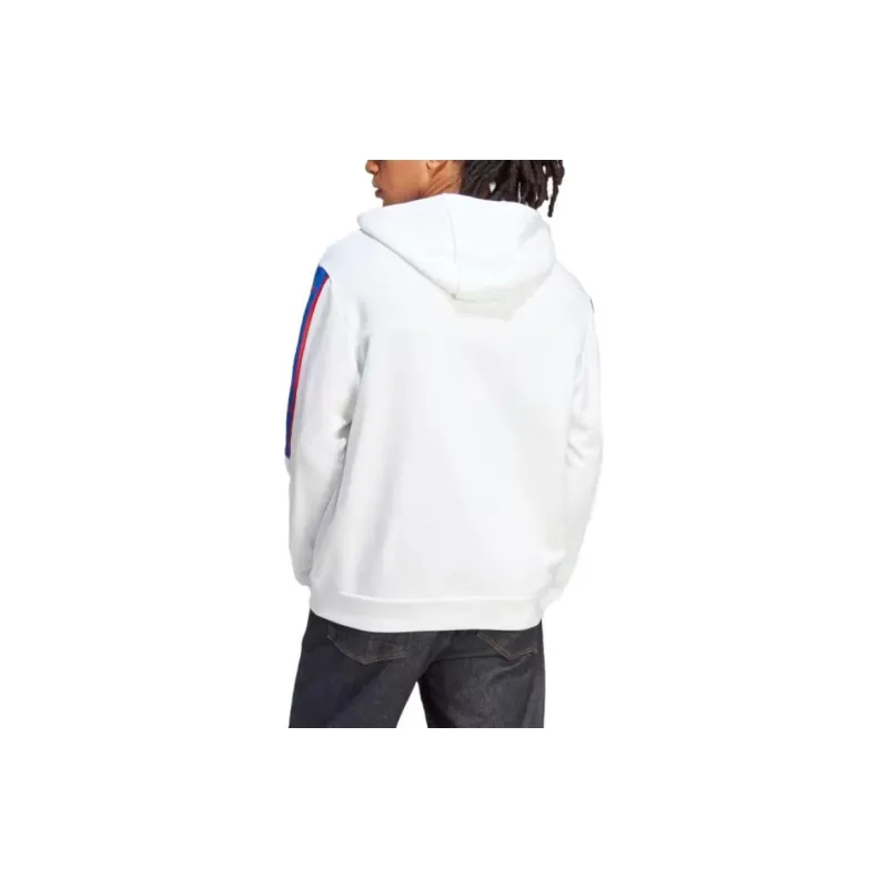 Adidas Brandlove Hoodie Sweatshirt Men's White-2