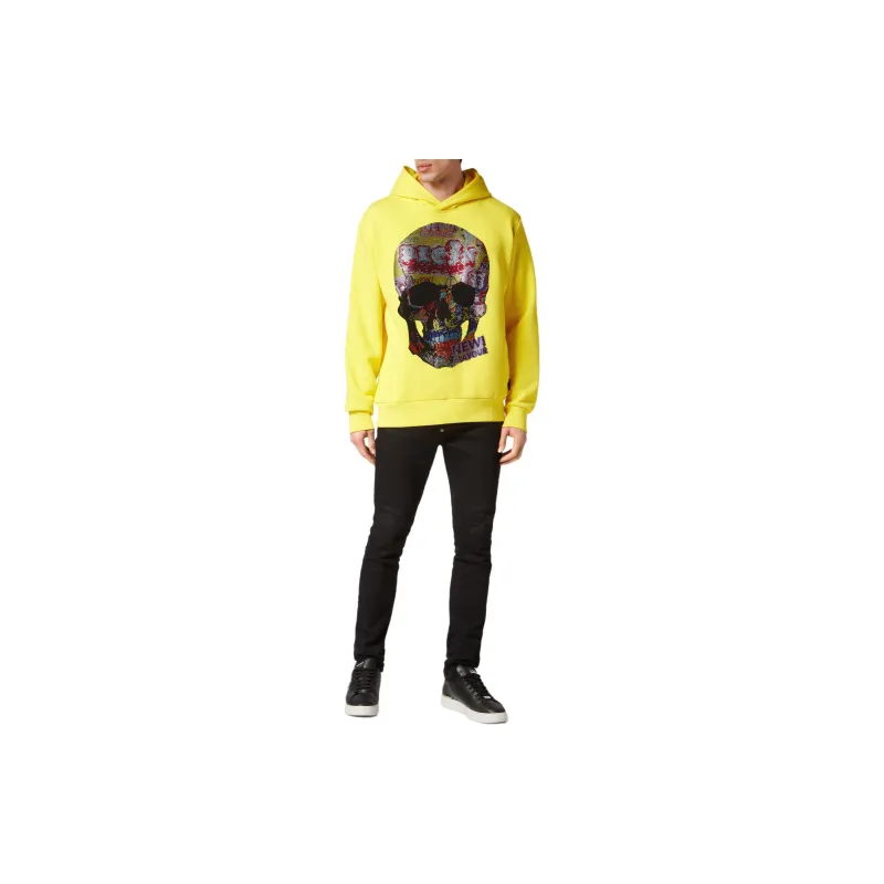 PHILIPP PLEIN Tutti Frutti Crystal-embellished Hoodie-1