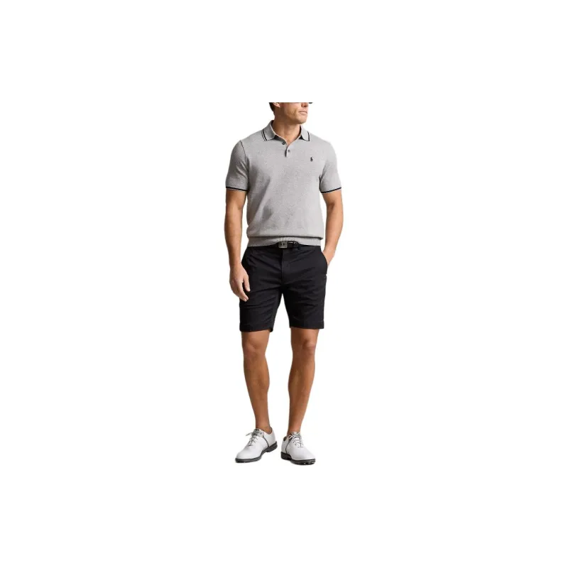 Polo Ralph Lauren SS24 Polo Shirt Men's Heather Gray-1