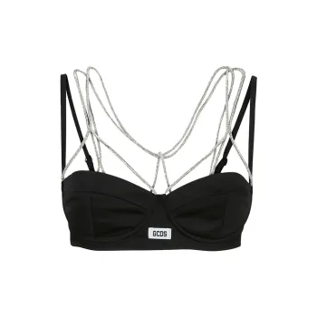 GCDS Satin Tops