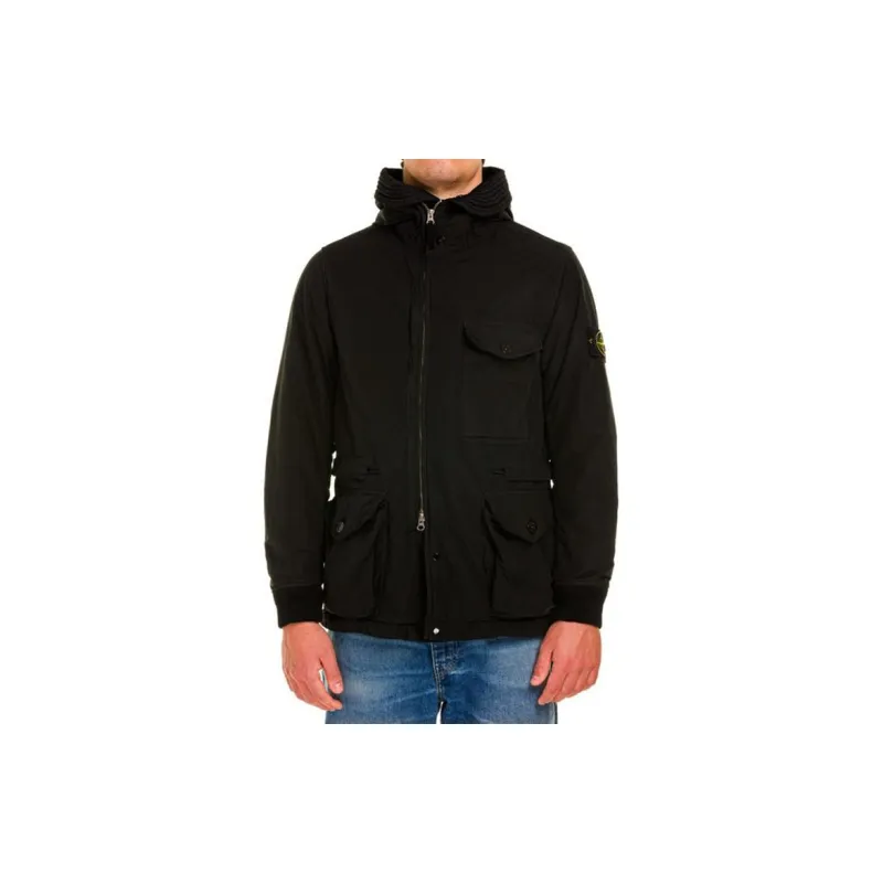 STONE ISLAND Jackets Men Black-3