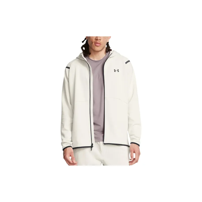 Under Armour Unstoppable UA Fleece Full Zip Jackets & Coats Men's Summit White-3