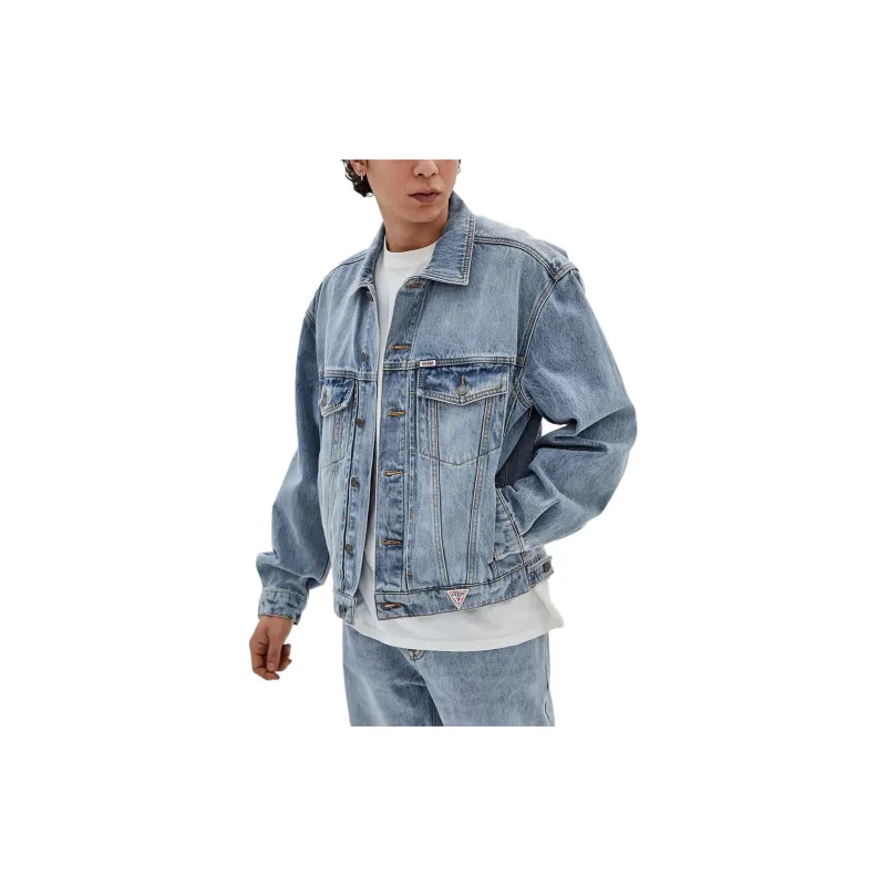 GUESS Originals Denim Kit Jacket Jackets Coats Men's Blue-2