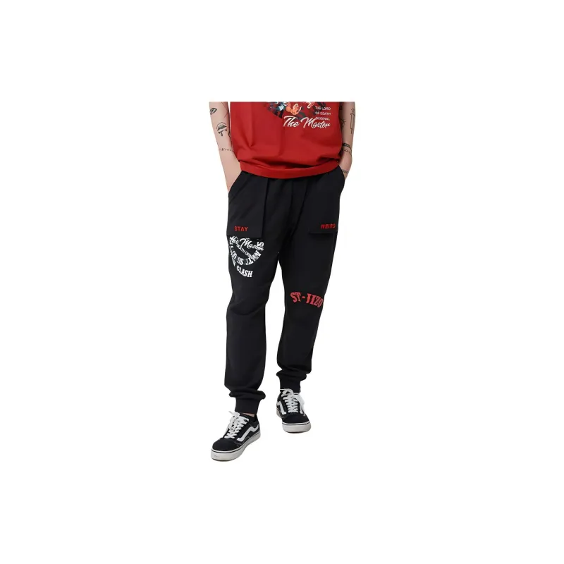 ONIARAI Casual Pants Men's Black-2