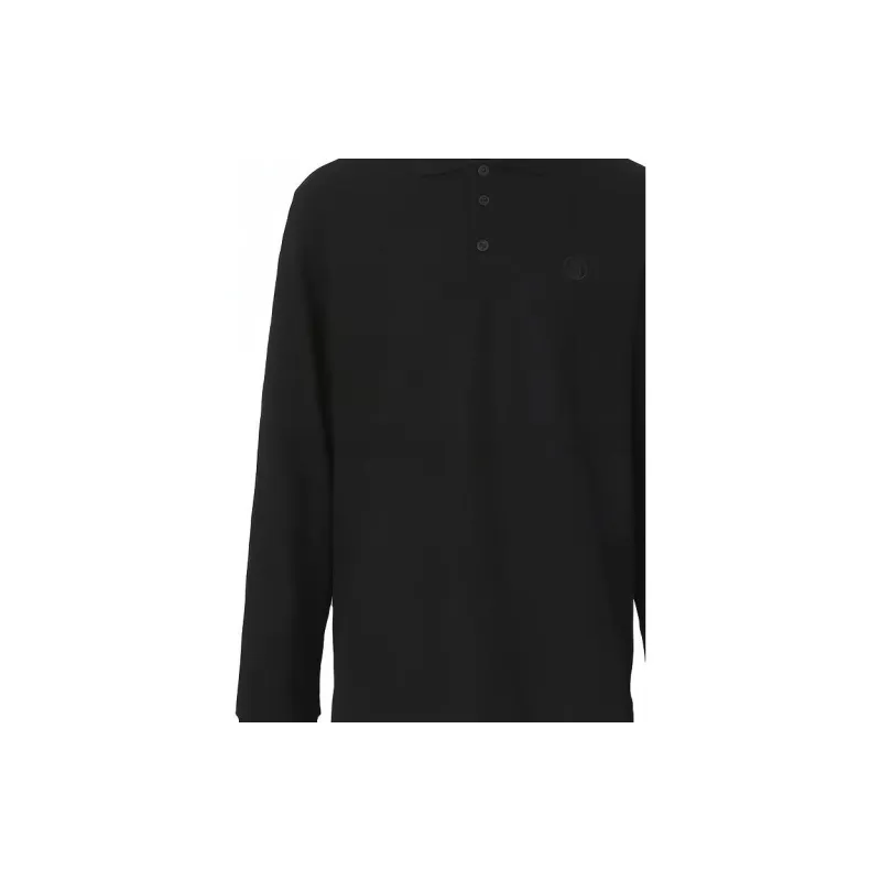 Burberry FW21 Long Sleeved Polo Shirt Men's Black 80437821-4