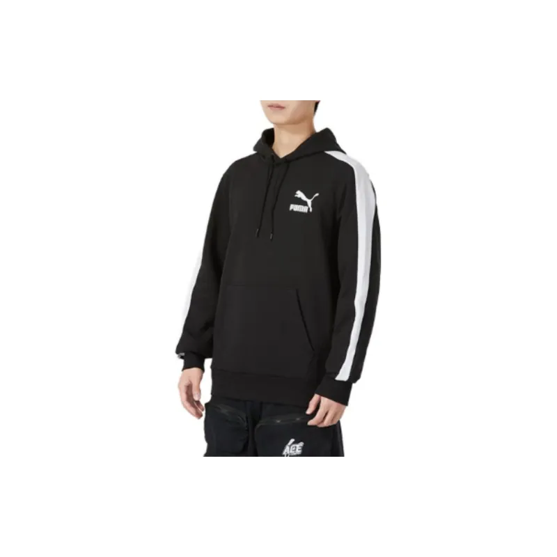 PUMA T7 Sweatshirts Men Black-3