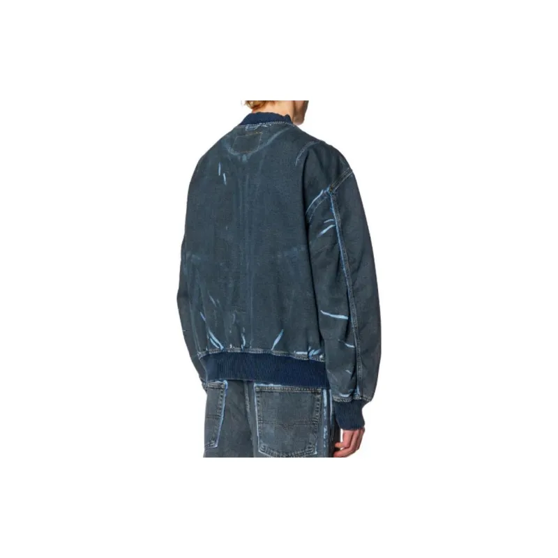 DIESEL D Vinz S Bomber Distressed Jacket-2
