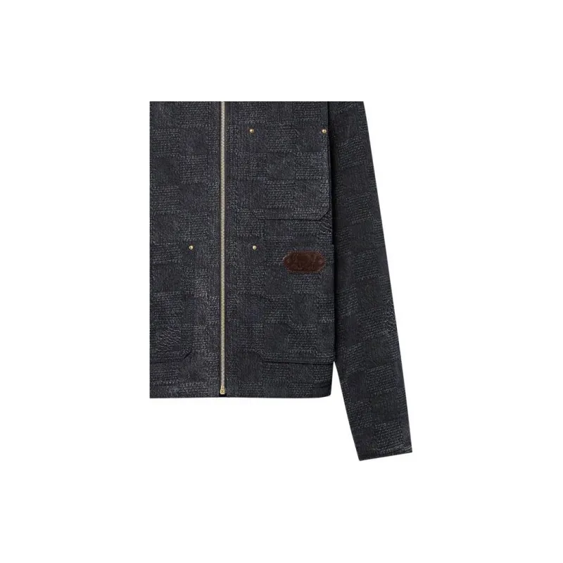 LOUIS VUITTON Damier Workwear Cotton Blouson-5