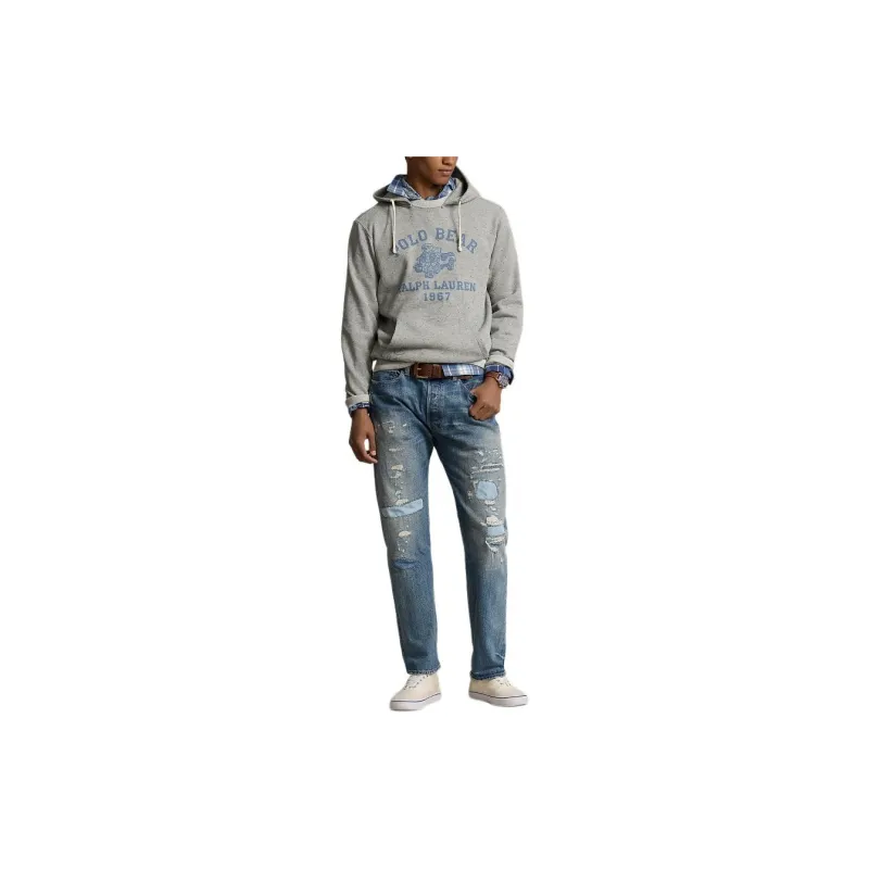 Polo Ralph Lauren SS24 Sweatshirt Men's Heather Gray-1