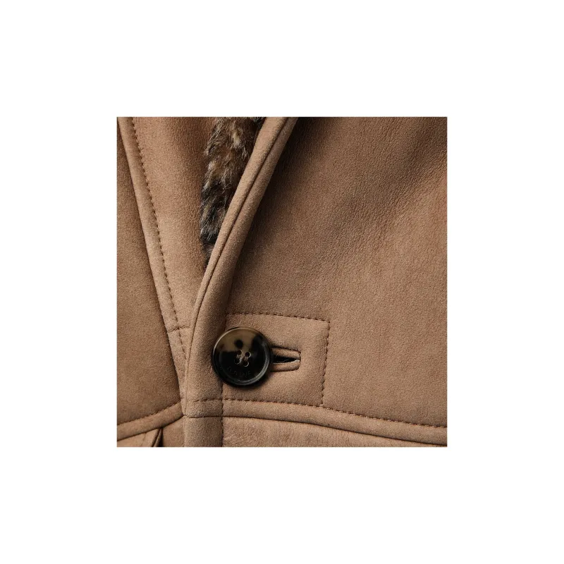 LOEWE FW24 Jackets & Coats Men's Camel-3