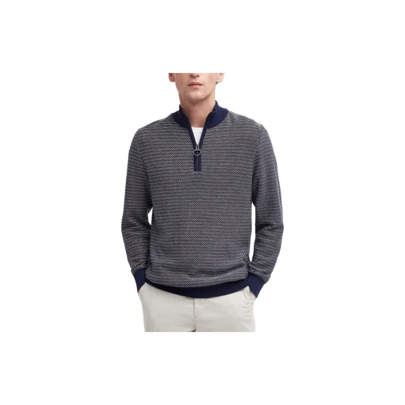 BARBOUR SS24 Knitwear Men Marine Blue-1