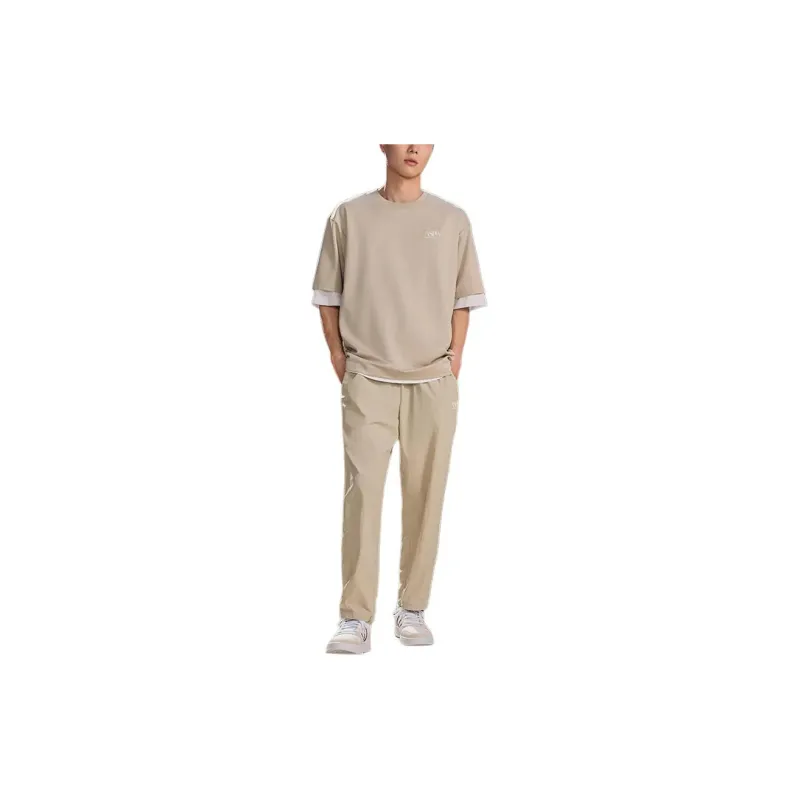 Adidas VERBIAGE WOVEN TRACKSUIT BOTTOMS Casual Pants Men's Umber-2