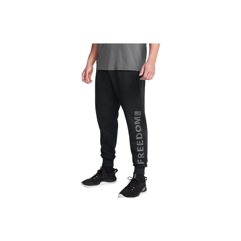 Under Armour Rival FleeceFreedom Knitted Sports Pants Men's Black-2