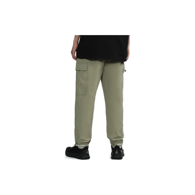 Izzue Elasticated cuff Cargo Trousers-4