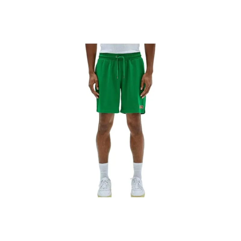 GUESS Side Logo Shorts Casual Shorts Men's Green-3