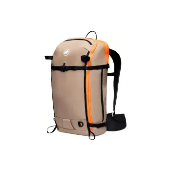 MAMMUT Nylon Outdoor Hiking Bag Backpacks Regular Unisex Light Brown