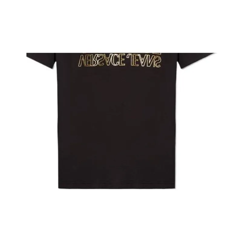 VERSACE JEANS Logo Printed Crewneck T Shirt-5