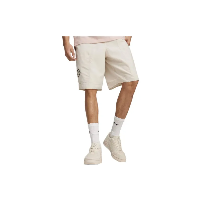 PUMA PUMA PORSCHE DESIGN Casual Shorts Men's Snow White-2
